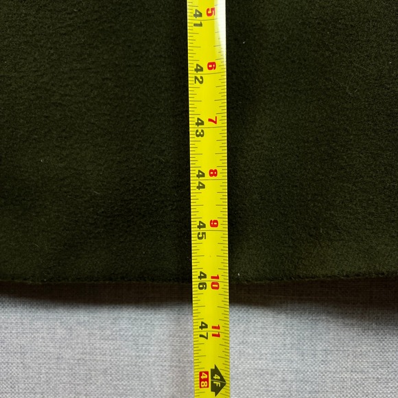 Donnybrook Wool Overcoat Double Breasted Women 16P Dark Green Classic Ukraine - Picture 10 of 12